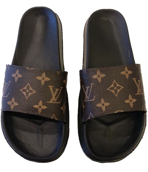 louis vuitton mens slides|louis vuitton flip flops men's.